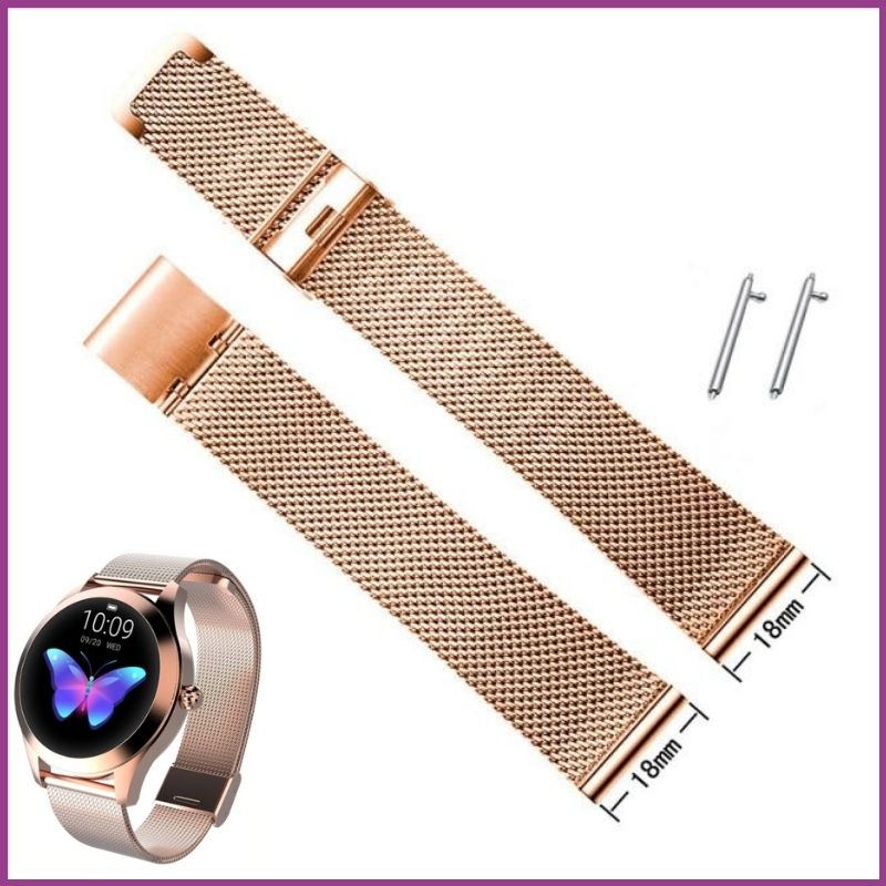 Meilleur bracelet de rechange pour montre connectée smartwatch largeur 18mm  – MY FEERIE